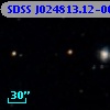 SDSS J024813.12-004508.0