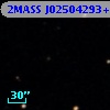 2MASS J02504293+0029107