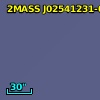 2MASS J02541231-0021370