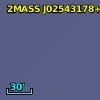 2MASS J02543178+0045550