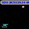SDSS J025539.14-002156.8