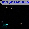 SDSS J025642.93-002423.7