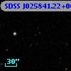 SDSS J025841.22+003710.0