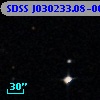 SDSS J030233.08-001304.4
