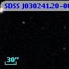 SDSS J030241.20-001512.0