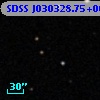 SDSS J030328.75+001734.5