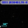 SDSS J030401.70-011357.0