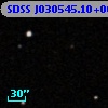 SDSS J030545.10+002129.6