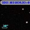 SDSS J031038.93+010016.9