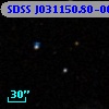 SDSS J031150.80-002201.6