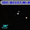 SDSS J031157.40+004654.6
