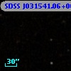 SDSS J031541.06+002310.1