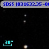 SDSS J031632.35-003643.7