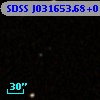 SDSS J031653.68+010458.4