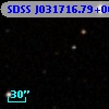 SDSS J031716.79+001312.7
