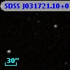 SDSS J031721.10+010511.6