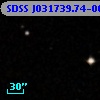 SDSS J031739.74-002152.6