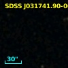 SDSS J031741.90-001722.9