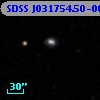 SDSS J031754.50-004122.6