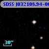 SDSS J032108.94-003929.4