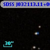 SDSS J032113.11+005231.3