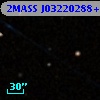 2MASS J03220288+0039429