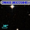 2MASS J03225045+0040349
