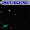 2MASS J03230792+0046365