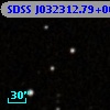 SDSS J032312.79+004009.0