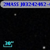 2MASS J03242482-0015428