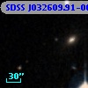SDSS J032609.91-003702.7