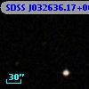 SDSS J032636.17+002553.9