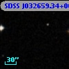 SDSS J032659.34+001055.2