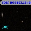 SDSS J033102.16+003414.6
