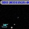 SDSS J033119.58+001804.6