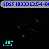 SDSS J033313.54-003431.8