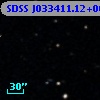 SDSS J033411.12+002835.1