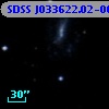 SDSS J033622.02-064329.7