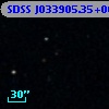 SDSS J033905.35+001300.0