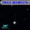 2MASS J03405579+0013401