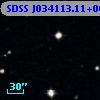 SDSS J034113.11+003343.0