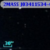 2MASS J03411534-0011460