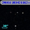 2MASS J03421162+0034451