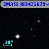 2MASS J03425679-0014300