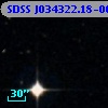 SDSS J034322.18-004743.6