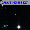 2MASS J03451827+0056293