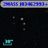 2MASS J03462993+0014469