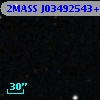 2MASS J03492543+0016557