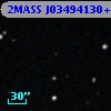 2MASS J03494130+0038202