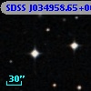 SDSS J034958.65+005536.1